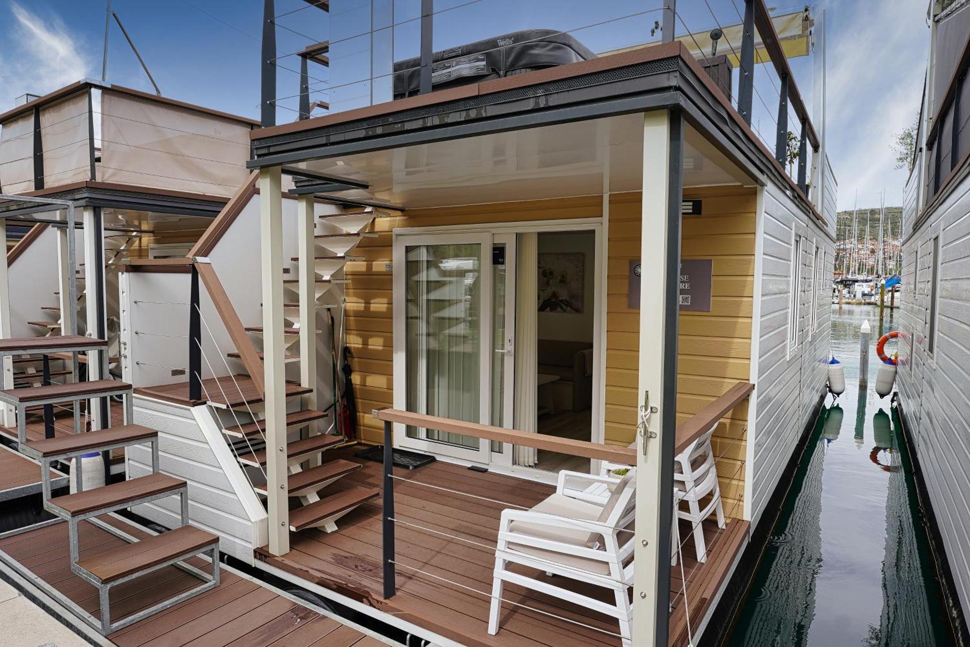 Floating Sea House Miramare Villa Portorož Eksteriør billede