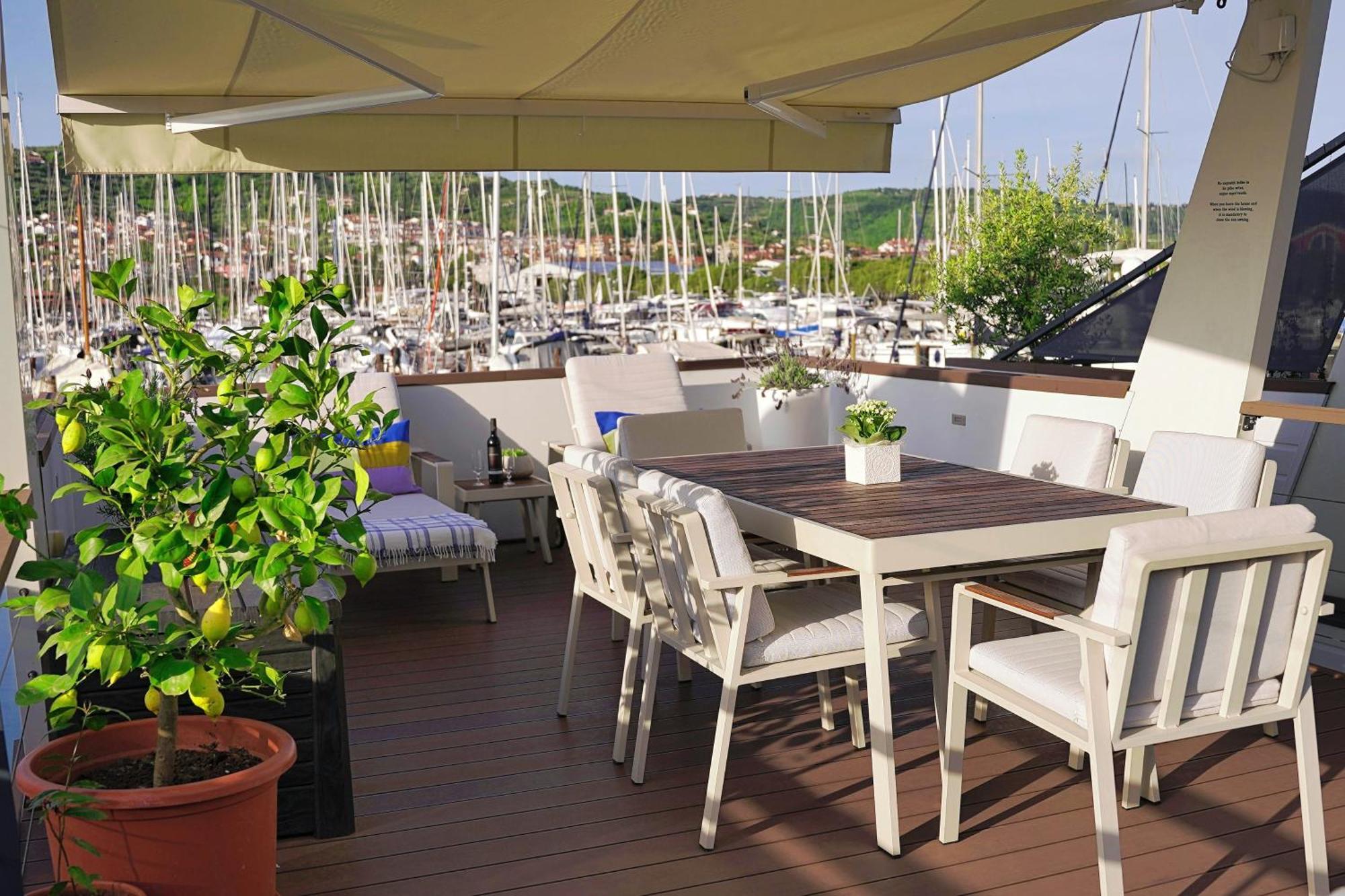 Floating Sea House Miramare Villa Portorož Eksteriør billede